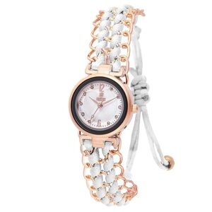 Montres Prestige x Invicta Women's Watch Bracelet - 25mm, White (MPW-0296)